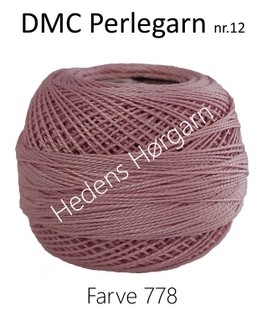 DMC Perlegarn nr. 12 farve 778